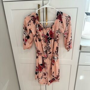 Off the Shoulder Romper